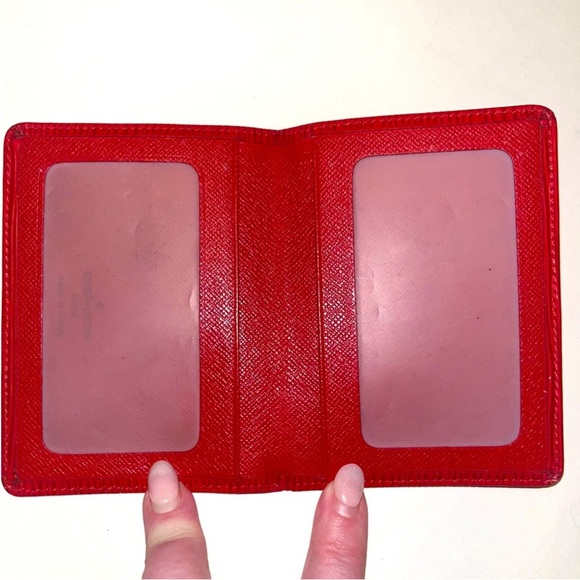 Louis Vuitton Red Epi Leather ID Holder
Card Case AUTHENTIC - Picture 5 of 9